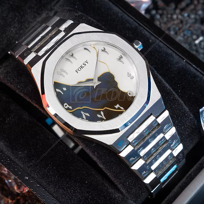 Universal Point Arabic Dyle Watch in Three Different Colours ..