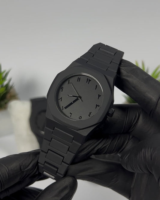 Arabic Aura Black Watch - (IMPORTED)