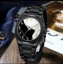 Universal Point Arabic Dyle Watch in Three Different Colours ..